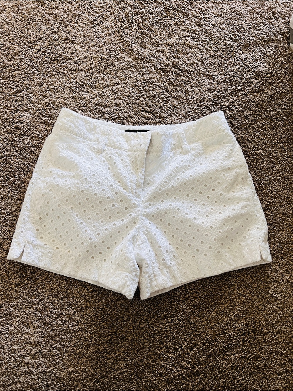 WHBM Women’s Cotton Shorts - White